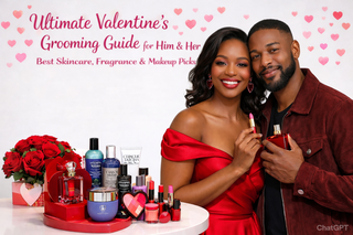 Ultimate Valentine’s Grooming Guide for Him & Her: Best Skincare, Fragrance & Makeup Picks