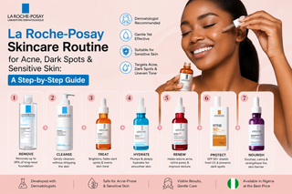 La Roche-Posay Skincare Routine for Acne, Dark Spots & Sensitive Skin: A Step-by-Step Guide