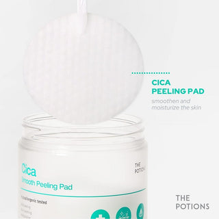 The Potions Cica Smooth Peeling Pad 130ml