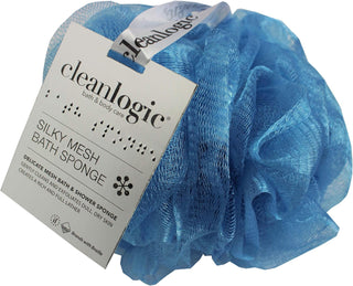 CleanLogic Silky Mesh Bath & Shower Sponge