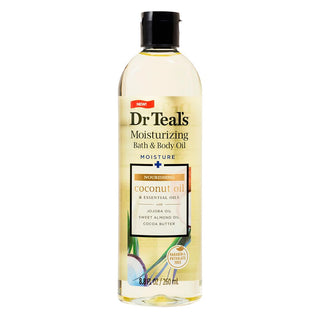 Dr Teal's Nourish & Protect Moisturizing Bath & Body Oil Coconut 260ml