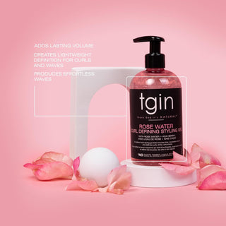 Tgin Rose Water Curl Defining Styling Gel
