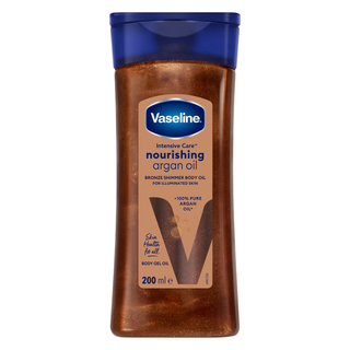 Vaseline Intensive Care Nourishing Argan Oil Bronze Shimmer Body Oil 200ml