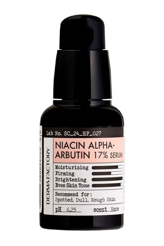 Derma Factory Niacin Alpha-Arbutin 17% Serum 30ml