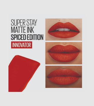 Maybelline Super stay Matte Ink Spiced Lipstick 330 Innovator
