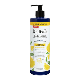 Dr Teal's Prebiotic Lemon Balm Body Lotion 532ml