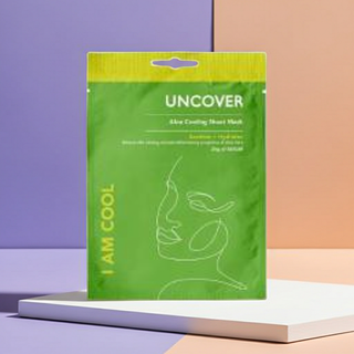 Uncover I am Cool Calming & Soothing Aloe Vera Sheet Mask, 25g