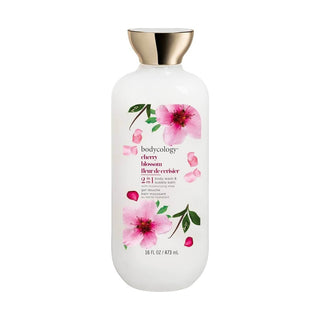 Bodycology 2 In1 Body Wash & Bubble Bath Cherry Blossom 473ml