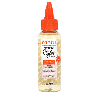 Cantu Protective Style Daily Oil Drops With Tea Tree oil 59ML