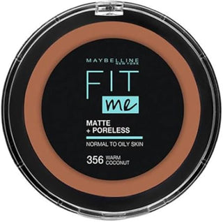 Maybelline Fit Me Matte + Poreless Powder Normal/Oily - 356 Warm Coconut 12g