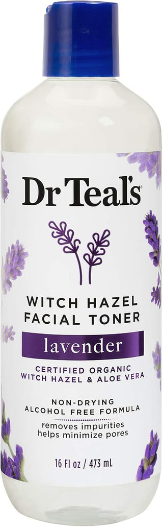 Dr Teal's Witch Hazel Facial Toner Lavender 473 mL