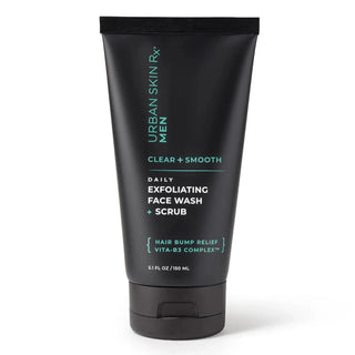 Urban Skin Rx Men Exfoliating Face Wash + Scrub, 150ml