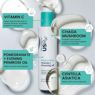 Urban Skin Rx Pro Strength Brightening Vitamin C  Cleansing Oil 150ml