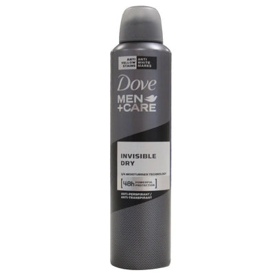 Dove 48Hrs Men+Care Body Spray Invisible Dry 250ml - Perfect Trust Beauty