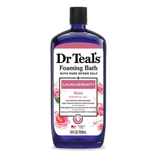 Dr Teal's Foaming Bath Rose & Milk 1000ml