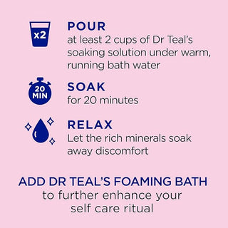 Dr Teal's Epsom Salt Pomegranate & Black Currant Body Wash, 710ml