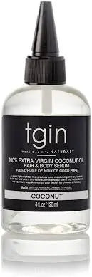Tgin 100% Virgin Coconut Oil Hair & Body Serum 120ml