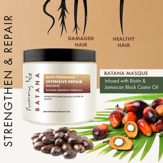 Sunny Isle Batana Anti Thinning Intensive Repair Masque 473.17ml