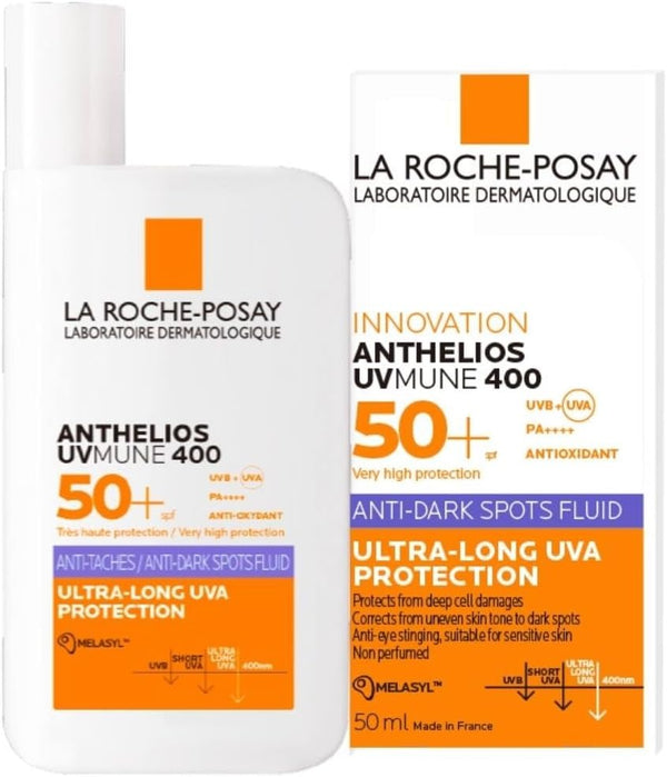 La Roche-Posay Anthelios Uvmune 400 Anti-Dark Spots Fluid Spf50+ 50ml - Perfect Trust Beauty