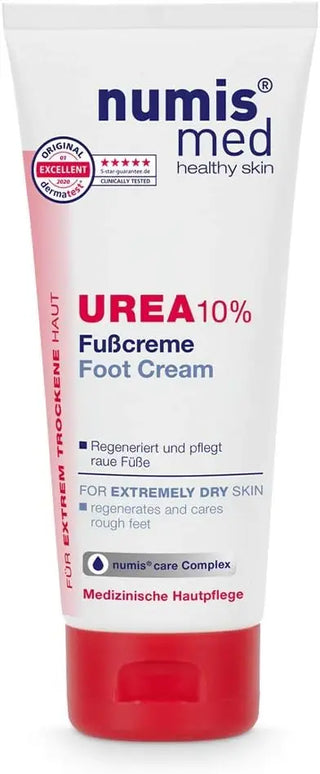 Numis Med Foot Cream with 10% Urea - Skin Soothing Foot Cream 100ml
