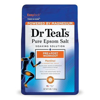 Dr Teal's Pre & Post Workout with Magnesium Sulfate & Menthol 1,360ml