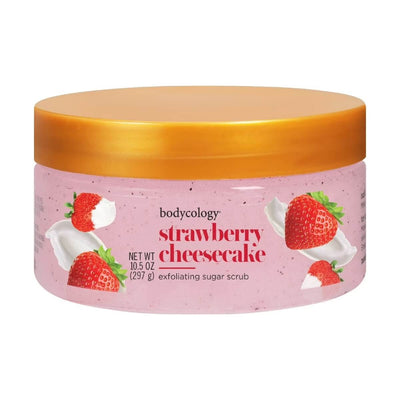 Bodycology Exfoliating Sugar Scrub Strawberry Cheesecake  297ml