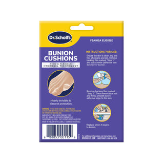 Dr. Scholl's Bunion Cushions Hydrogel 5 Disc