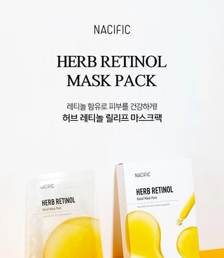 Nacific Herb Retinol Relief Mask Pack 10pcs 30ml