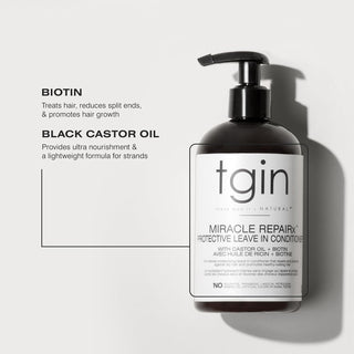 Tgin Miracle Repair Protective Leave In Conditioner 384ml