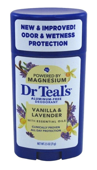 Dr Teal's Aluminum Free Deodorant Vanilla & Lavender 74ml