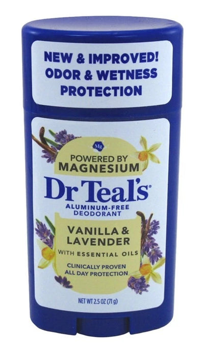 Dr Teal's Aluminum Free Deodorant Vanilla & Lavender 74ml