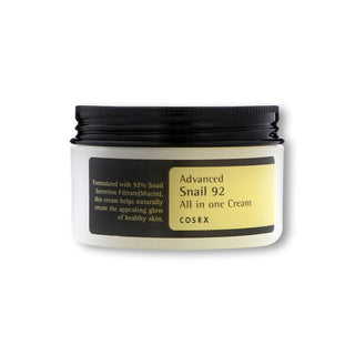 COSRX Best Seller Duo- Snail 92 Cream & Snail 96 Essence, Daily Face Gel Moisturizer and Hydrating Serum for Face with Snail Secretion Filtrate, Korean Skin Care 100ml