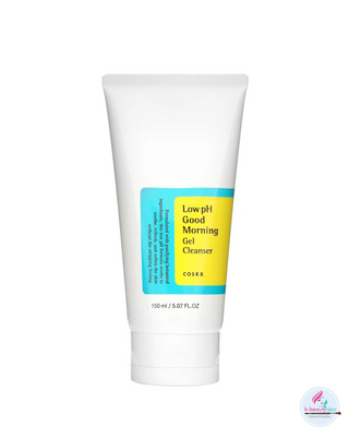 COSRX Low pH Good Morning Gel Face Cleanser, BHA Face Wash, Daily Mild Face Cleanser for Sensitive Skin, PH Balancing, Korean Skin Care, Korean Face Wash 150ml