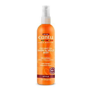 Buy Original Cantu Coconut Oil Shine & Hold Mist with Shea Butter for Natural Hair, 8 fl oz at Perfect Trust Beauty in Nigeria | Affordable Cantu Coconut Oil Shine & Hold Mist with Shea Butter for Natural Hair, 8 fl oz