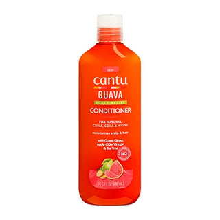 Cantu Guava Scalp Relief Conditioner, for Natural Curls, Coils & Waves, 13.5 fl oz