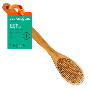 Cleanlogic Sustainable Bamboo Body Brush