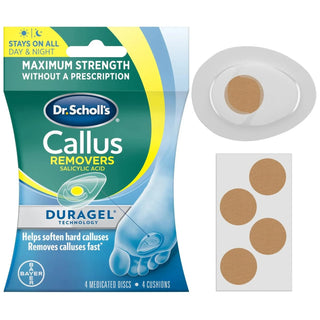 Dr. Scholl's Callus Removers Hydrogel 4 DiscDr. Scholl's Callus Remover Seal & Heal Bandage with Hydrogel Technology, 4 Ct