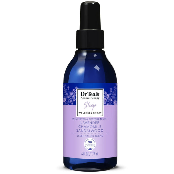 Dr Teal's Aromatherapy Body Mist, Room and Bedding Sleep Spray with Lavender, Chamomile & Sandalwood - 177ml - Perfect Trust Beauty