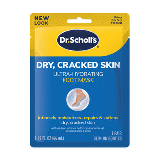 Dr. Scholl's Dry, Cracked Skin, Ultra Hydrating Foot Mask, 1 Pair.