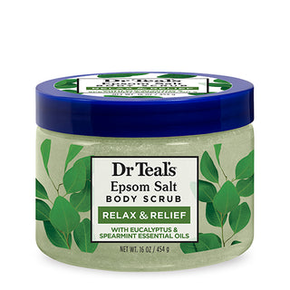 Dr Teal's Eucalyptus & Spearmint Body Scrub Gift 454g