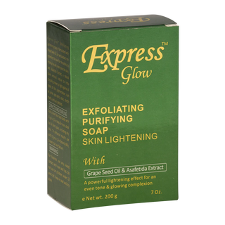 Express Glow Exfoliating Purifying Soap - Skin lightening, 200g