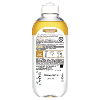 Garnier Micellar Cleansing Water, Oil-Infused, 400ml