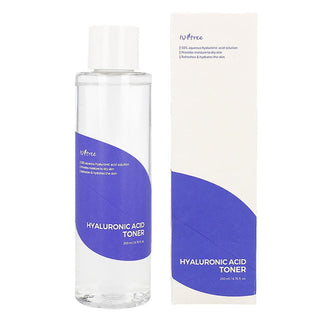 Isntree Hyaluronic Acid Toner 200ml for deep hydration and skin moisture.