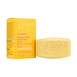 Lemon Glow Ultimate Exfoliating Purifying Soap, 200g