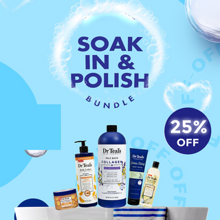 Dr Teal's Soak in Polish Bundle