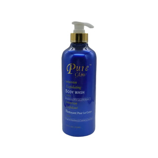 Pure Glow intense Exfoliating Body Wash with Macadamia Oil, 750ml