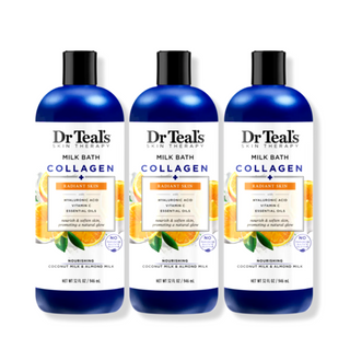 Dr Teal’s Skin Therapy Collagen + Radiant Skin Milk Bath (Pack of 3)