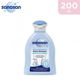 Sanosan Baby Bath & Shampoo 200Ml