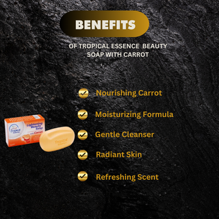 Tropical Essence Beauty Soap With Carrot 85ml
