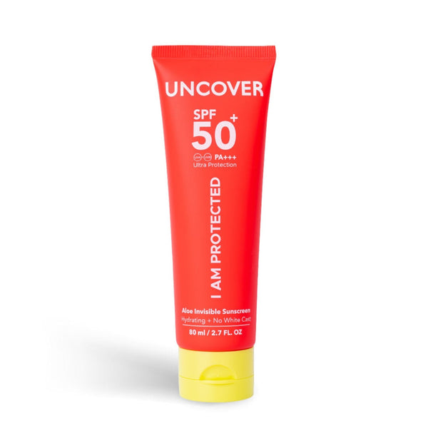 Uncover Aloe Invisible SPF 50+, 80ml - Perfect Trust Beauty
